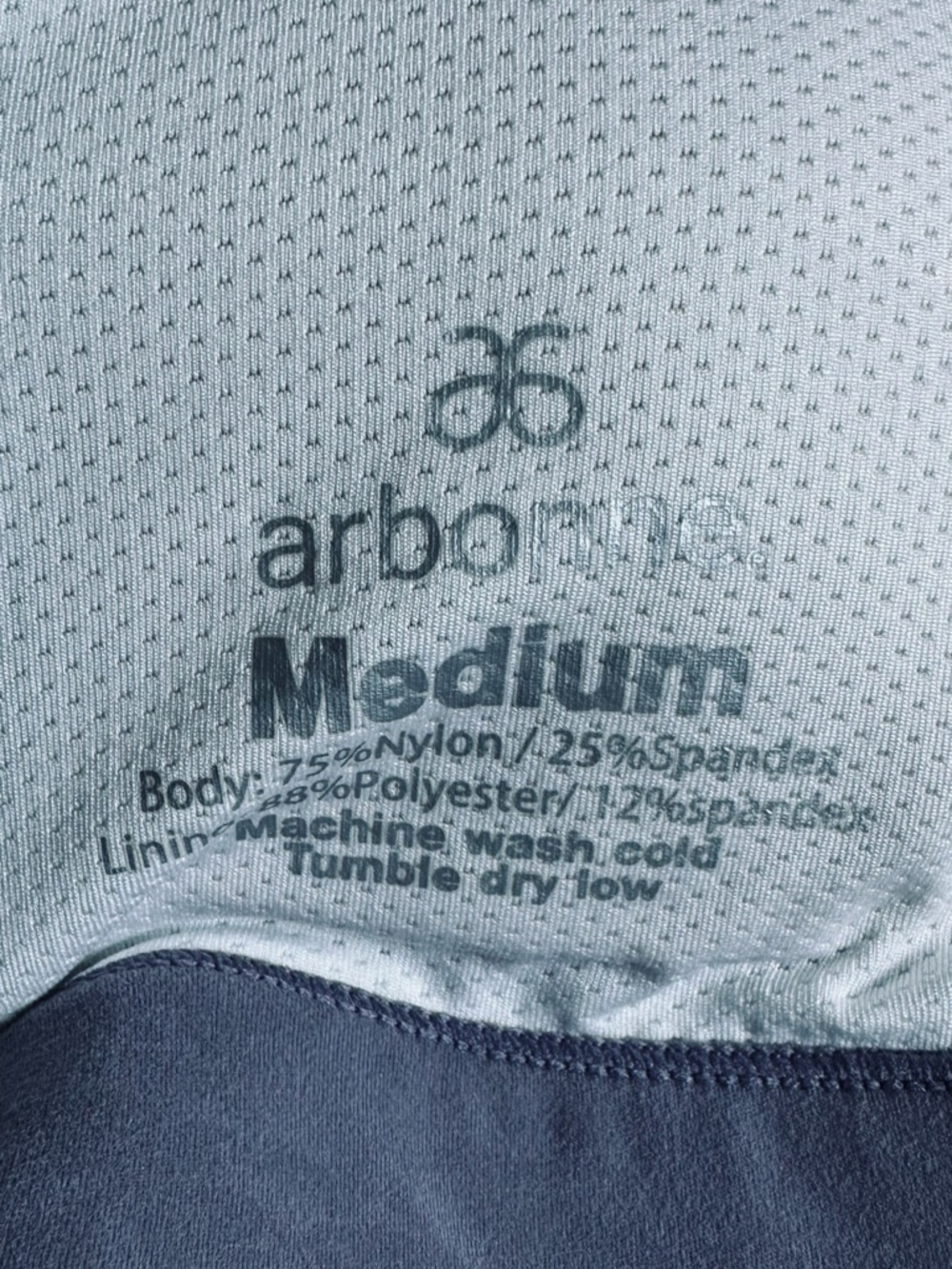 Arbonne Soft Lavender Racerback Sports Bra NWT Medium acid-washed Sporty Gym - Picture 5 of 6